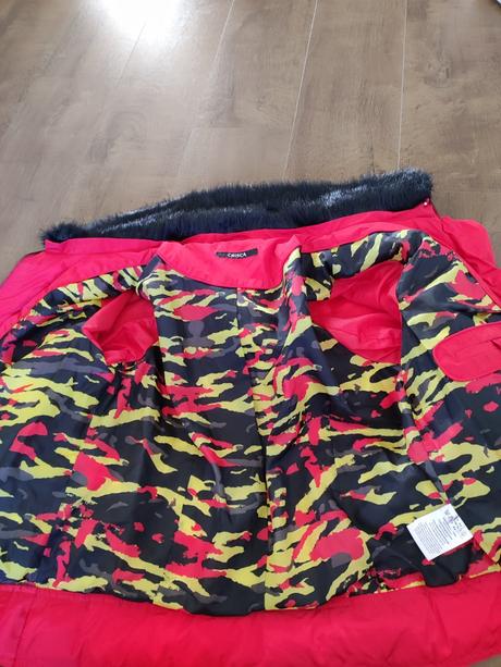 Dámska perova bunda crisca, 42