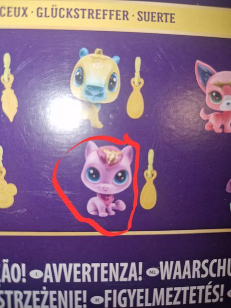 Littlest pet shop lucky pets crystal ball, 