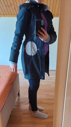 Liliputi 4in1 mama coat + plášť a topánočky, s