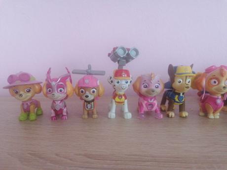 Paw patrol figúrky, 
