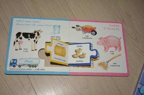 Knižky pre najmenších v angličtine 2ks, 