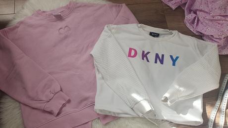 2x mikina zara a dkny, zara,140