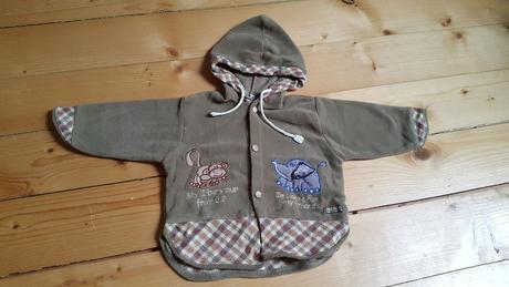 Detská flaušová mikinka, 92