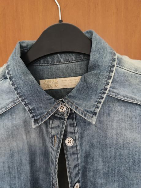 Košeľa džínsová, zara,m