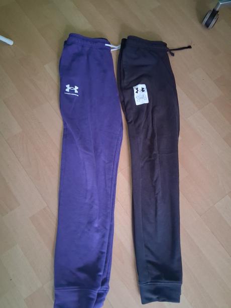 2x chlapcenske teplaky, under armour,158