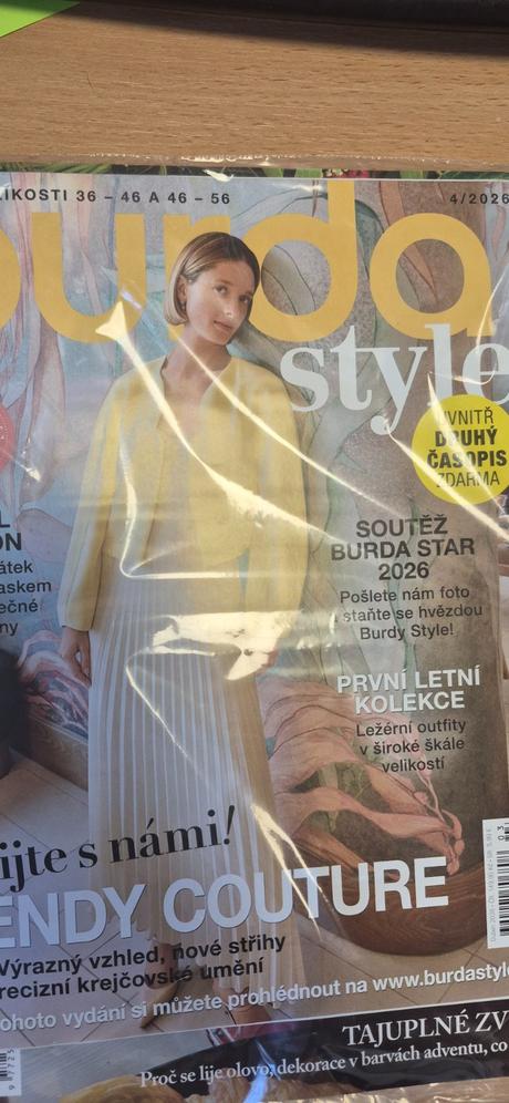 Predám časopis burda, 