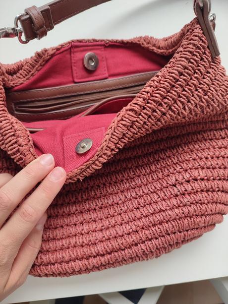 Prútena kabelka na leto, 