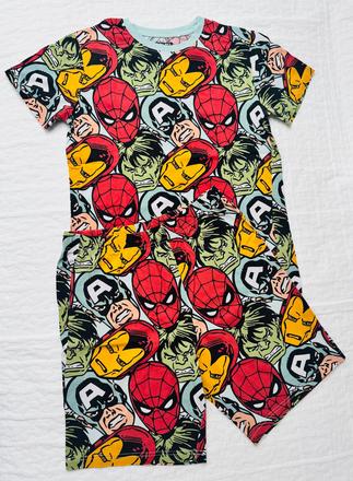 Pyzamo kratke marvel, hrdinovia, next, 152, next,152