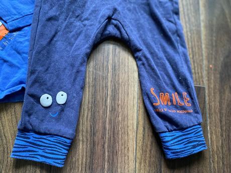 Tepláky + dlhé tričko, 80