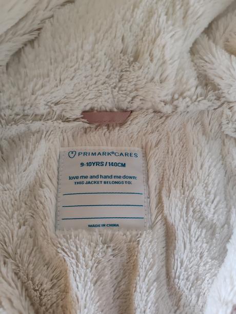 Zimná bunda, primark,140