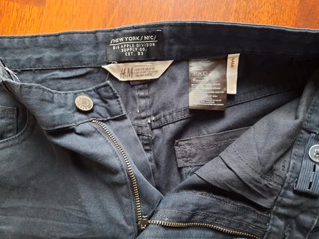 Malo nosene denim kratase, h&m,158