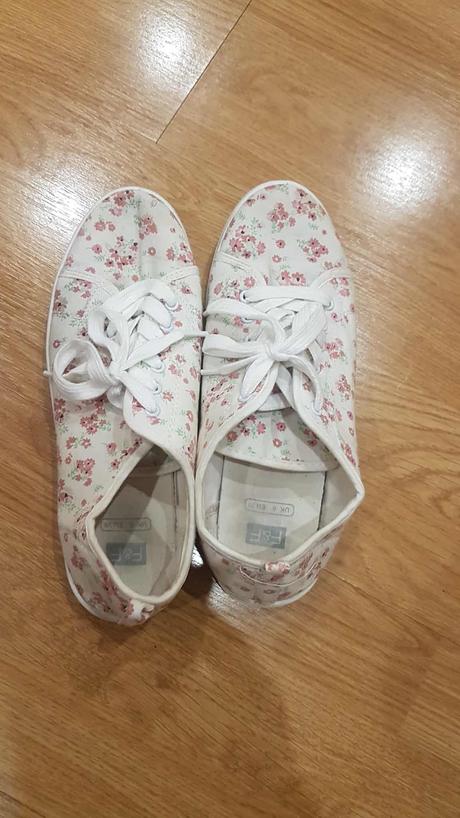 Kvetinkové tenisky v. 39, f&f,39