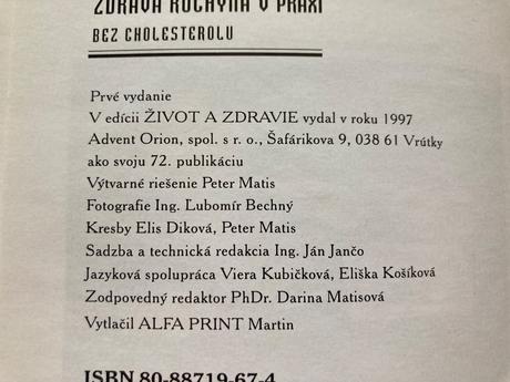 Zdravá kuchyňa v praxi-prvé vyd.1997,