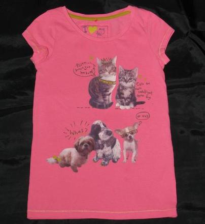 Tričko so psíkmi a mačičkami, next,116