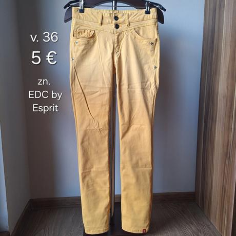 Žlté nohavice esprit, esprit,36