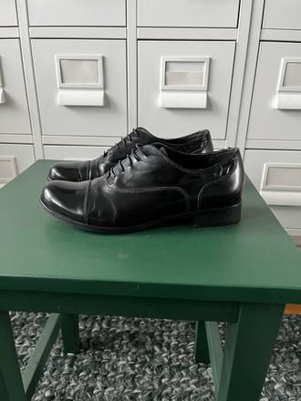 Čierne kožené topánky högl vel.38, 38