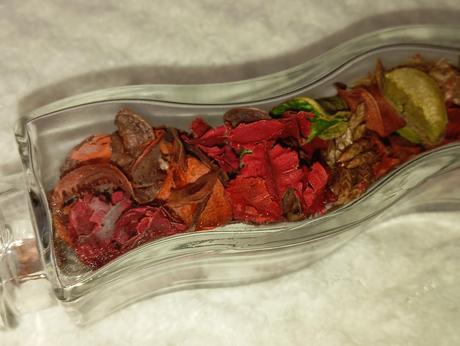 Dekorácia ikea v skle, 