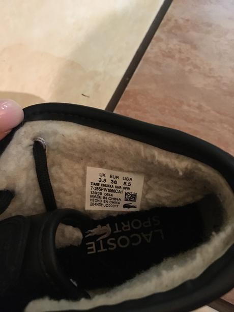 Dámske tenisky, lacoste,36