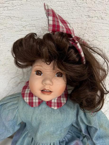 Velka 60 cm babika porcelanka rozkosna,