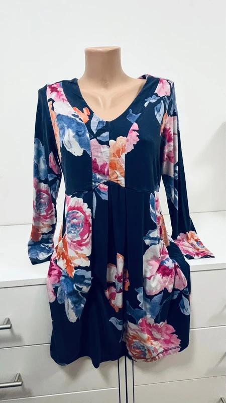Kvetinové šaty joules s britským šarmom uk 14, xl