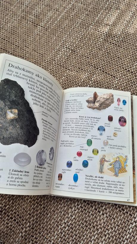 Kniha zvedavými očami - kamene, 