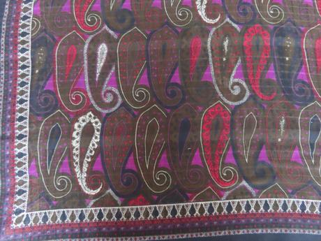 Veľká vzorovaná šatka do krku, xl