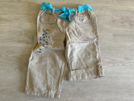 Dievcenske lanove tristvrtaky vel. 128, palomino,128