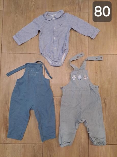 Mix oblečenie chlapec 74/80 a 80, 68–80