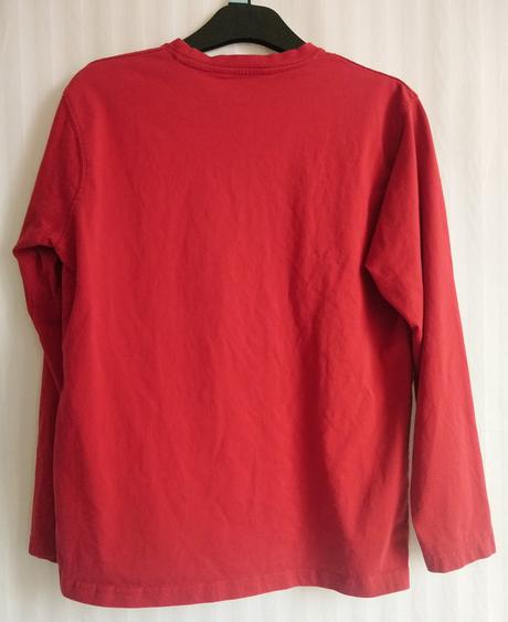 Chlapčenské červené tričko s motívom, review, review,158