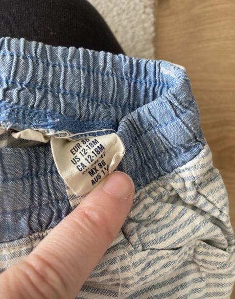 Kraťasy, h&m,86