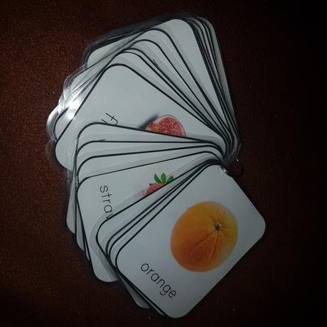 Kartičky ovocie v angličtine,