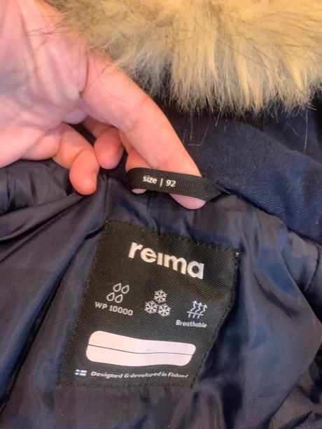 Reima kipina zimná kombinéza 92/98, reima,92
