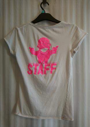 Dámsky biely top s motívom, jhk, xs, xs