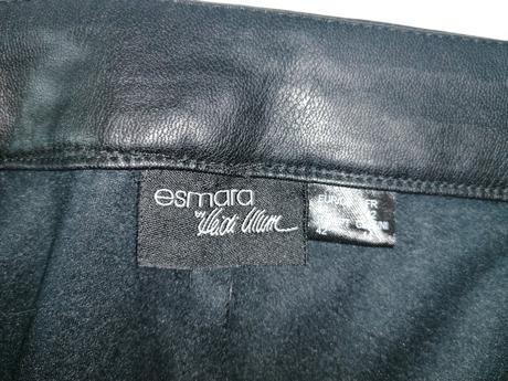 Nohavice v koženom vzhľade č. 40, esmara,l
