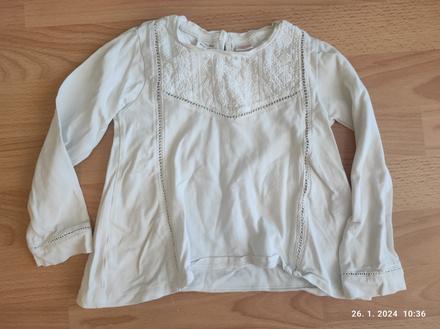Tričko dlhý rukáv pre dievčatko 92, zara,92