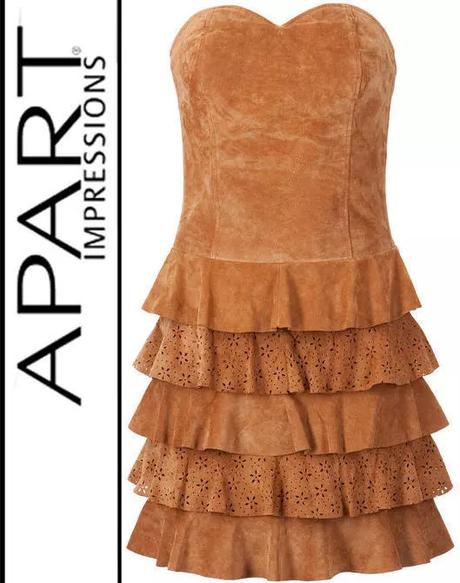 Luxusné kožené šaty apart, 38