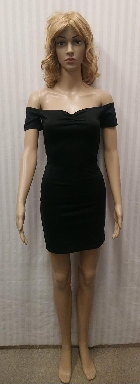 Dámske čierne šaty, h&m, 34, h&m,34