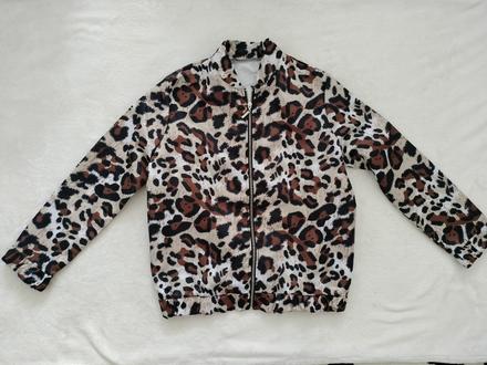 Leopardia tenká bomber bunda, m