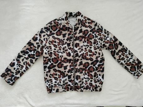 Leopardia tenká bomber bunda, m