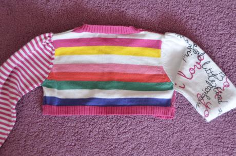 Úpletové šaty + bolerko, 80