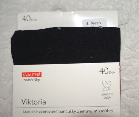 Jager viktoria, pančušky 40den, veľ.l, l