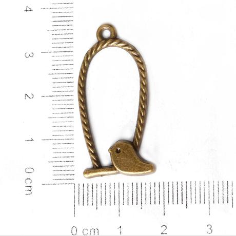 Prívesok vtáčik na húpačke 16x34mm, 