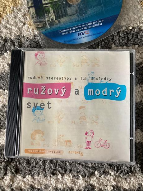 Cd ružový a modrý svet a dopravná výchova,