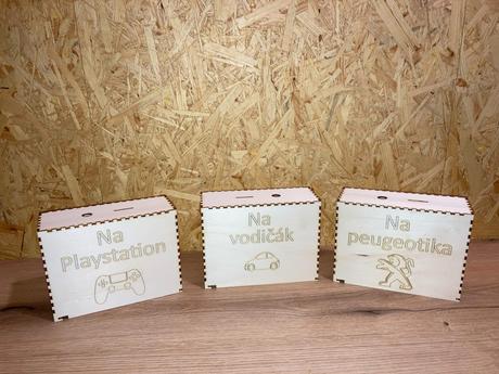 Drevená pokladnička, 