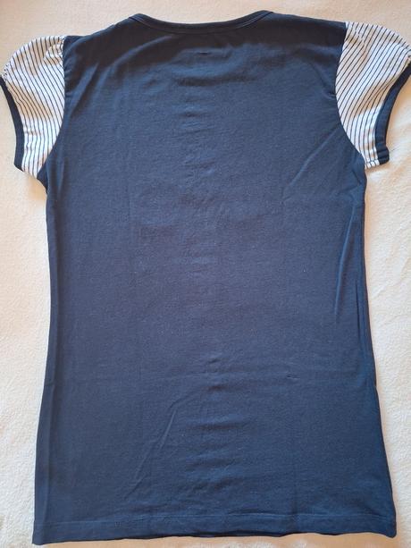 Dievčenské predĺžené tričko krátky rukáv, authority,146