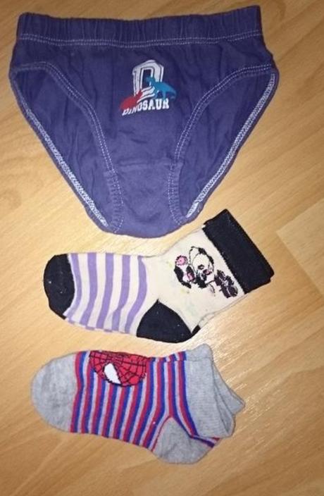 2x ponozky+ slipy, 116