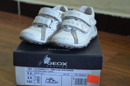 Prechodné kožené topánky, geox,21