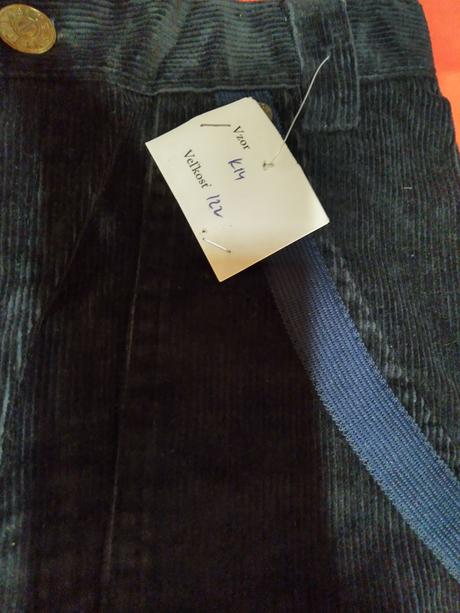 Teplé nohavice 104 a122, 104