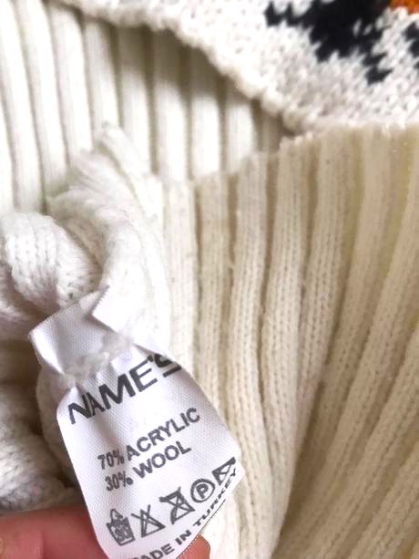 Hrubý teplý pulóver s/m, s