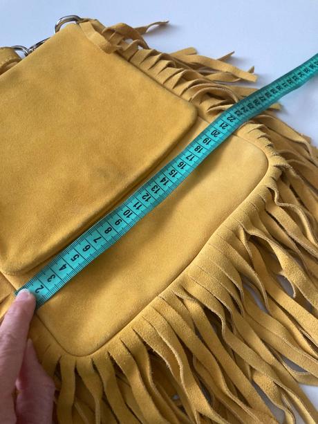 Kabelka z brusenej koze, 